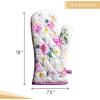 imageMaison dHermine Pot Holders 100 Cotton Set of 2 Pot Holders 8quot x 8quot with Loop Heat Resistant Grilling Microwave Barbeque Handling Hot Pans  Easter Decorations SpringSummer Easter Zest21  Pivoine