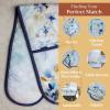 imageMaison dHermine Pot Holders 100 Cotton Set of 2 Pot Holders 8quot x 8quot with Loop Heat Resistant Grilling Microwave Barbeque Handling Hot Pans  Easter Decorations SpringSummer Lazy Summer Days01  Lazy Summer Days