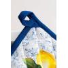 imageMaison dHermine Pot Holders 100 Cotton Set of 2 Pot Holders 8quot x 8quot with Loop Heat Resistant Grilling Microwave Barbeque Handling Hot Pans  Easter Decorations SpringSummer Easter Zest03  Citrus