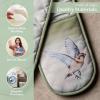imageMaison dHermine Pot Holders 100 Cotton Set of 2 Pot Holders 8quot x 8quot with Loop Heat Resistant Grilling Microwave Barbeque Handling Hot Pans  Easter Decorations SpringSummer Lazy Summer Days15  Flying Birds