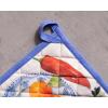 imageMaison dHermine Pot Holders 100 Cotton Set of 2 Pot Holders 8quot x 8quot with Loop Heat Resistant Grilling Microwave Barbeque Handling Hot Pans  Easter Decorations SpringSummer Easter Zest06  Gourmand
