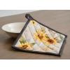 imageMaison dHermine Pot Holders 100 Cotton Set of 2 Pot Holders 8quot x 8quot with Loop Heat Resistant Grilling Microwave Barbeque Handling Hot Pans  Easter Decorations SpringSummer Easter Zest14  Candice