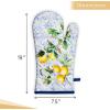 imageMaison dHermine Pot Holders 100 Cotton Set of 2 Pot Holders 8quot x 8quot with Loop Heat Resistant Grilling Microwave Barbeque Handling Hot Pans  Easter Decorations SpringSummer Easter Zest03  Citrus