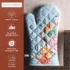 imageMaison dHermine Pot Holders 100 Cotton Set of 2 Pot Holders 8quot x 8quot with Loop Heat Resistant Grilling Microwave Barbeque Handling Hot Pans  Easter Decorations SpringSummer Lazy Summer Days04  Ibiza