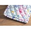 imageMaison dHermine Pot Holders 100 Cotton Set of 2 Pot Holders 8quot x 8quot with Loop Heat Resistant Grilling Microwave Barbeque Handling Hot Pans  Easter Decorations SpringSummer Easter Zest02  Sweet Rose Lavender  Lush