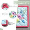 imageMaison dHermine Pot Holders 100 Cotton Set of 2 Pot Holders 8quot x 8quot with Loop Heat Resistant Grilling Microwave Barbeque Handling Hot Pans  Easter Decorations SpringSummer Lazy Summer Days13  Jardin Dete  Mint