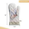 imageMaison dHermine Pot Holders 100 Cotton Set of 2 Pot Holders 8quot x 8quot with Loop Heat Resistant Grilling Microwave Barbeque Handling Hot Pans  Easter Decorations SpringSummer Lazy Summer Days15  Flying Birds