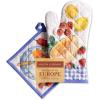 imageMaison dHermine Pot Holders 100 Cotton Set of 2 Pot Holders 8quot x 8quot with Loop Heat Resistant Grilling Microwave Barbeque Handling Hot Pans  Easter Decorations SpringSummer Easter Zest06  Gourmand