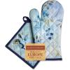 imageMaison dHermine Pot Holders 100 Cotton Set of 2 Pot Holders 8quot x 8quot with Loop Heat Resistant Grilling Microwave Barbeque Handling Hot Pans  Easter Decorations SpringSummer Lazy Summer Days01  Lazy Summer Days