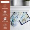 imageMaison dHermine Pot Holders 100 Cotton Set of 2 Pot Holders 8quot x 8quot with Loop Heat Resistant Grilling Microwave Barbeque Handling Hot Pans  Easter Decorations SpringSummer Easter Zest01  Lazy Summer Days