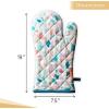 imageMaison dHermine Pot Holders 100 Cotton Set of 2 Pot Holders 8quot x 8quot with Loop Heat Resistant Grilling Microwave Barbeque Handling Hot Pans  Easter Decorations SpringSummer Easter Zest11  Summer Picnic