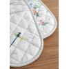 imageMaison dHermine Pot Holders 100 Cotton Set of 2 Pot Holders 8quot x 8quot with Loop Heat Resistant Grilling Microwave Barbeque Handling Hot Pans  Easter Decorations SpringSummer Easter Zest12  Champ De Mars
