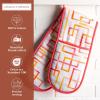 imageMaison dHermine Pot Holders 100 Cotton Set of 2 Pot Holders 8quot x 8quot with Loop Heat Resistant Grilling Microwave Barbeque Handling Hot Pans  Easter Decorations SpringSummer Lazy Summer Days19  Summer Maze