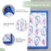 imageMaison dHermine Pot Holders 100 Cotton Set of 2 Pot Holders 8quot x 8quot with Loop Heat Resistant Grilling Microwave Barbeque Handling Hot Pans  Easter Decorations SpringSummer Lazy Summer Days16  Indian Floral