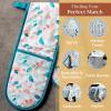 imageMaison dHermine Pot Holders 100 Cotton Set of 2 Pot Holders 8quot x 8quot with Loop Heat Resistant Grilling Microwave Barbeque Handling Hot Pans  Easter Decorations SpringSummer Lazy Summer Days11  Summer Picnic