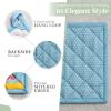 imageMaison dHermine Pot Holders 100 Cotton Set of 2 Pot Holders 8quot x 8quot with Loop Heat Resistant Grilling Microwave Barbeque Handling Hot Pans  Easter Decorations SpringSummer Easter Zest05  Giverny
