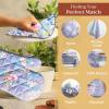 imageMaison dHermine Pot Holders 100 Cotton Set of 2 Pot Holders 8quot x 8quot with Loop Heat Resistant Grilling Microwave Barbeque Handling Hot Pans  Easter Decorations SpringSummer Lazy Summer Days02  Sweet Rose Lavender  Lush