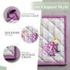 imageMaison dHermine Pot Holders 100 Cotton Set of 2 Pot Holders 8quot x 8quot with Loop Heat Resistant Grilling Microwave Barbeque Handling Hot Pans  Easter Decorations SpringSummer Easter Zest21  Pivoine