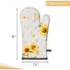 imageMaison dHermine Pot Holders 100 Cotton Set of 2 Pot Holders 8quot x 8quot with Loop Heat Resistant Grilling Microwave Barbeque Handling Hot Pans  Easter Decorations SpringSummer Lazy Summer Days14  Candice