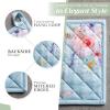 imageMaison dHermine Pot Holders 100 Cotton Set of 2 Pot Holders 8quot x 8quot with Loop Heat Resistant Grilling Microwave Barbeque Handling Hot Pans  Easter Decorations SpringSummer Lazy Summer Days04  Ibiza
