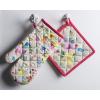 imageMaison dHermine Pot Holders 100 Cotton Set of 2 Pot Holders 8quot x 8quot with Loop Heat Resistant Grilling Microwave Barbeque Handling Hot Pans  Easter Decorations SpringSummer Lazy Summer Days17  Jardin Dete  Fog