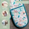 imageMaison dHermine Pot Holders 100 Cotton Set of 2 Pot Holders 8quot x 8quot with Loop Heat Resistant Grilling Microwave Barbeque Handling Hot Pans  Easter Decorations SpringSummer Lazy Summer Days11  Summer Picnic