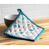 imageMaison dHermine Pot Holders 100 Cotton Set of 2 Pot Holders 8quot x 8quot with Loop Heat Resistant Grilling Microwave Barbeque Handling Hot Pans  Easter Decorations SpringSummer Lazy Summer Days11  Summer Picnic