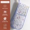 imageMaison dHermine Pot Holders 100 Cotton Set of 2 Pot Holders 8quot x 8quot with Loop Heat Resistant Grilling Microwave Barbeque Handling Hot Pans  Easter Decorations SpringSummer Lazy Summer Days18  Summer Floral