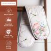 imageMaison dHermine Pot Holders 100 Cotton Set of 2 Pot Holders 8quot x 8quot with Loop Heat Resistant Grilling Microwave Barbeque Handling Hot Pans  Easter Decorations SpringSummer Easter Zest12  Champ De Mars