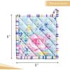 imageMaison dHermine Pot Holders 100 Cotton Set of 2 Pot Holders 8quot x 8quot with Loop Heat Resistant Grilling Microwave Barbeque Handling Hot Pans  Easter Decorations SpringSummer Lazy Summer Days02  Sweet Rose Lavender  Lush
