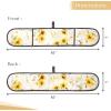 imageMaison dHermine Pot Holders 100 Cotton Set of 2 Pot Holders 8quot x 8quot with Loop Heat Resistant Grilling Microwave Barbeque Handling Hot Pans  Easter Decorations SpringSummer Lazy Summer Days14  Candice