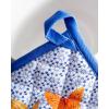 imageMaison dHermine Pot Holders 100 Cotton Set of 2 Pot Holders 8quot x 8quot with Loop Heat Resistant Grilling Microwave Barbeque Handling Hot Pans  Easter Decorations SpringSummer Lazy Summer Days07  Passiflora