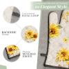 imageMaison dHermine Pot Holders 100 Cotton Set of 2 Pot Holders 8quot x 8quot with Loop Heat Resistant Grilling Microwave Barbeque Handling Hot Pans  Easter Decorations SpringSummer Easter Zest14  Candice