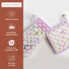 imageMaison dHermine Pot Holders 100 Cotton Set of 2 Pot Holders 8quot x 8quot with Loop Heat Resistant Grilling Microwave Barbeque Handling Hot Pans  Easter Decorations SpringSummer Lazy Summer Days23  Magnolia Mornings