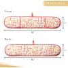 imageMaison dHermine Pot Holders 100 Cotton Set of 2 Pot Holders 8quot x 8quot with Loop Heat Resistant Grilling Microwave Barbeque Handling Hot Pans  Easter Decorations SpringSummer Easter Zest19  Summer Maze