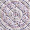 imageMaison dHermine Pot Holders 100 Cotton Set of 2 Pot Holders 8quot x 8quot with Loop Heat Resistant Grilling Microwave Barbeque Handling Hot Pans  Easter Decorations SpringSummer Easter Zest26  Mandala