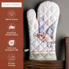 imageMaison dHermine Pot Holders 100 Cotton Set of 2 Pot Holders 8quot x 8quot with Loop Heat Resistant Grilling Microwave Barbeque Handling Hot Pans  Easter Decorations SpringSummer Lazy Summer Days15  Flying Birds