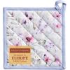 imageMaison dHermine Pot Holders 100 Cotton Set of 2 Pot Holders 8quot x 8quot with Loop Heat Resistant Grilling Microwave Barbeque Handling Hot Pans  Easter Decorations SpringSummer Easter Zest18  Summer Floral