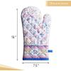 imageMaison dHermine Pot Holders 100 Cotton Set of 2 Pot Holders 8quot x 8quot with Loop Heat Resistant Grilling Microwave Barbeque Handling Hot Pans  Easter Decorations SpringSummer Lazy Summer Days16  Indian Floral