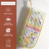 imageMaison dHermine Pot Holders 100 Cotton Set of 2 Pot Holders 8quot x 8quot with Loop Heat Resistant Grilling Microwave Barbeque Handling Hot Pans  Easter Decorations SpringSummer Lazy Summer Days24  Easter Zest