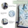 imageMaison dHermine Pot Holders 100 Cotton Set of 2 Pot Holders 8quot x 8quot with Loop Heat Resistant Grilling Microwave Barbeque Handling Hot Pans  Easter Decorations SpringSummer Easter Zest01  Lazy Summer Days