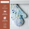 imageMaison dHermine Pot Holders 100 Cotton Set of 2 Pot Holders 8quot x 8quot with Loop Heat Resistant Grilling Microwave Barbeque Handling Hot Pans  Easter Decorations SpringSummer Easter Zest01  Lazy Summer Days