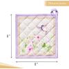 imageMaison dHermine Pot Holders 100 Cotton Set of 2 Pot Holders 8quot x 8quot with Loop Heat Resistant Grilling Microwave Barbeque Handling Hot Pans  Easter Decorations SpringSummer Lazy Summer Days23  Magnolia Mornings