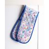 imageMaison dHermine Pot Holders 100 Cotton Set of 2 Pot Holders 8quot x 8quot with Loop Heat Resistant Grilling Microwave Barbeque Handling Hot Pans  Easter Decorations SpringSummer Lazy Summer Days16  Indian Floral