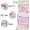 imageMaison dHermine Pot Holders 100 Cotton Set of 2 Pot Holders 8quot x 8quot with Loop Heat Resistant Grilling Microwave Barbeque Handling Hot Pans  Easter Decorations SpringSummer Lazy Summer Days23  Magnolia Mornings