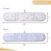 imageMaison dHermine Pot Holders 100 Cotton Set of 2 Pot Holders 8quot x 8quot with Loop Heat Resistant Grilling Microwave Barbeque Handling Hot Pans  Easter Decorations SpringSummer Easter Zest18  Summer Floral