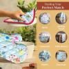 imageMaison dHermine Pot Holders 100 Cotton Set of 2 Pot Holders 8quot x 8quot with Loop Heat Resistant Grilling Microwave Barbeque Handling Hot Pans  Easter Decorations SpringSummer Lazy Summer Days13  Jardin Dete  Mint