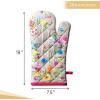 imageMaison dHermine Pot Holders 100 Cotton Set of 2 Pot Holders 8quot x 8quot with Loop Heat Resistant Grilling Microwave Barbeque Handling Hot Pans  Easter Decorations SpringSummer Lazy Summer Days17  Jardin Dete  Fog