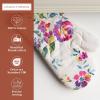 imageMaison dHermine Pot Holders 100 Cotton Set of 2 Pot Holders 8quot x 8quot with Loop Heat Resistant Grilling Microwave Barbeque Handling Hot Pans  Easter Decorations SpringSummer Lazy Summer Days20  Rose Garden