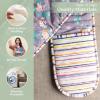 imageMaison dHermine Pot Holders 100 Cotton Set of 2 Pot Holders 8quot x 8quot with Loop Heat Resistant Grilling Microwave Barbeque Handling Hot Pans  Easter Decorations SpringSummer Easter Zest02  Sweet Rose Lavender  Lush